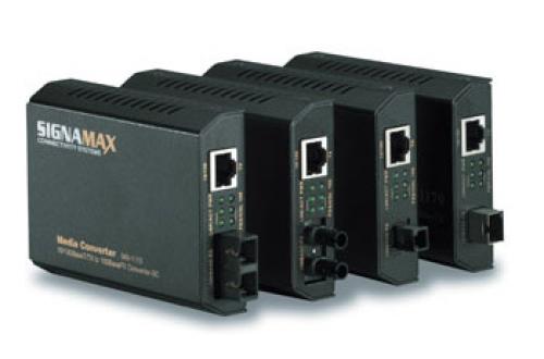 10/100 to 100FX Media Converters with USB Power Option