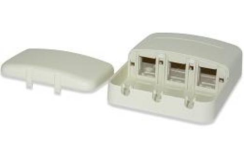 Surface-Mount Temper-Proof Multimedia Keystone Box 