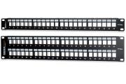 Category 6A Field-Configurable Unloaded Patch Panels 