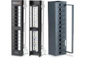 Category 6 Wall-Mount Unscreened Mini Patch Panels