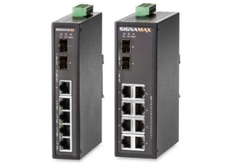 10/100/1000 Unmanaged Industrial PoE+ Switches(Special Order)