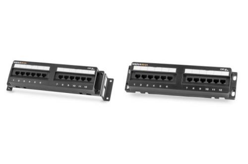 Category 5e Unscreened Jack Panels – Wall Mountable or DIN-Rail