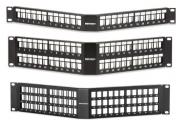 High-Density Field-Configurable Angled Patch Panels