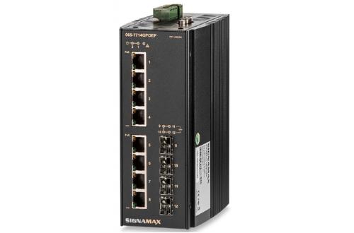 8 Port Industrial Gigabit PoE+ Managed Switch (Pre-60W)