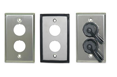 Industrial-Grade Stainless-Steel Faceplates