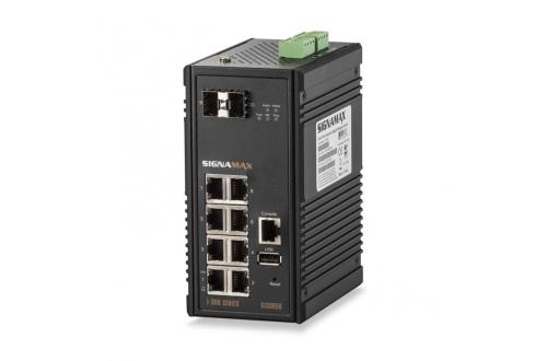 I-300 8 Port Industrial Gigabit Managed Switch