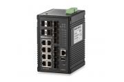 I-300 16 Port (8 SFP) Industrial Gigabit Managed Switch