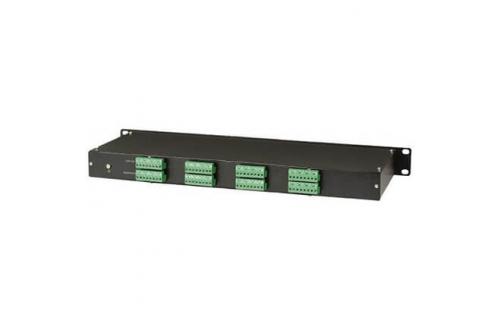 JSP-005-3  16 Channel UTP HD-TVI/AHD/HDCVI/CVBS Surge Protector In 1U Rack